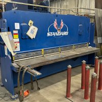 Standard Shear - up to 3/8" thick material